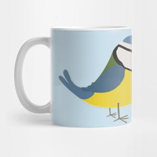 Cute blue tit bird Mug